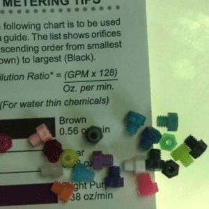 A close up of some small plastic cubes