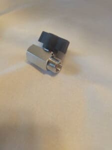 3/8" top ball valve for all systems